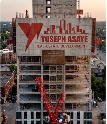 Yoseph Asaye high-rise real estate development under construction